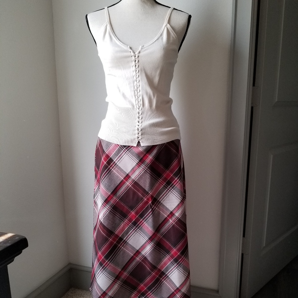 Cute plaid skirt